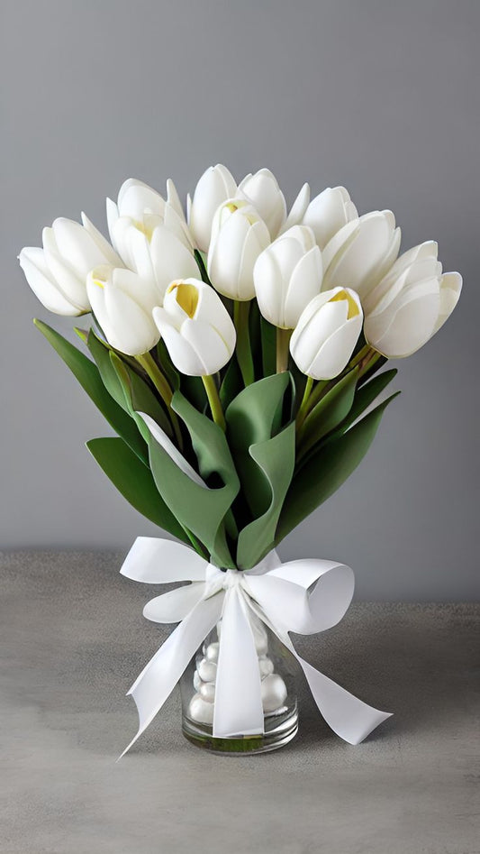 White Tulips